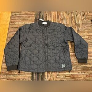 Peloton Black Quilted Jacket